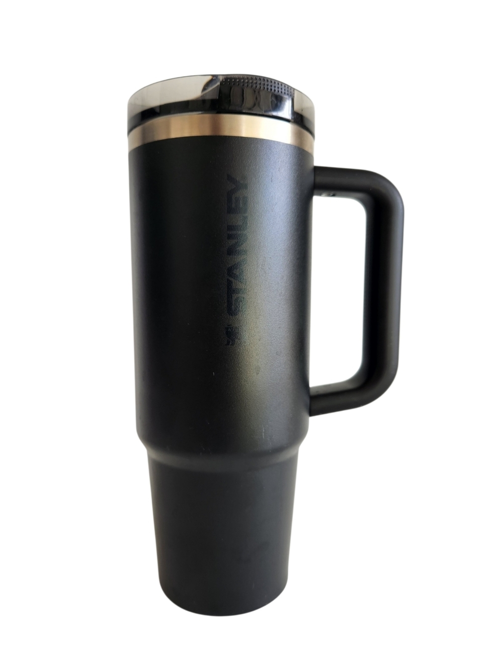 Stanley THE QUENCHER ProTour Flip Straw Tumbler Leakproof Black 30 OZ New - Picture 1 of 12